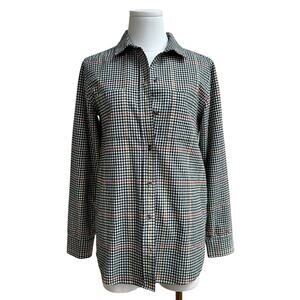 Marine Layer Long Sleeve Balboa Button Down Shirt Multi Gingham Size Small